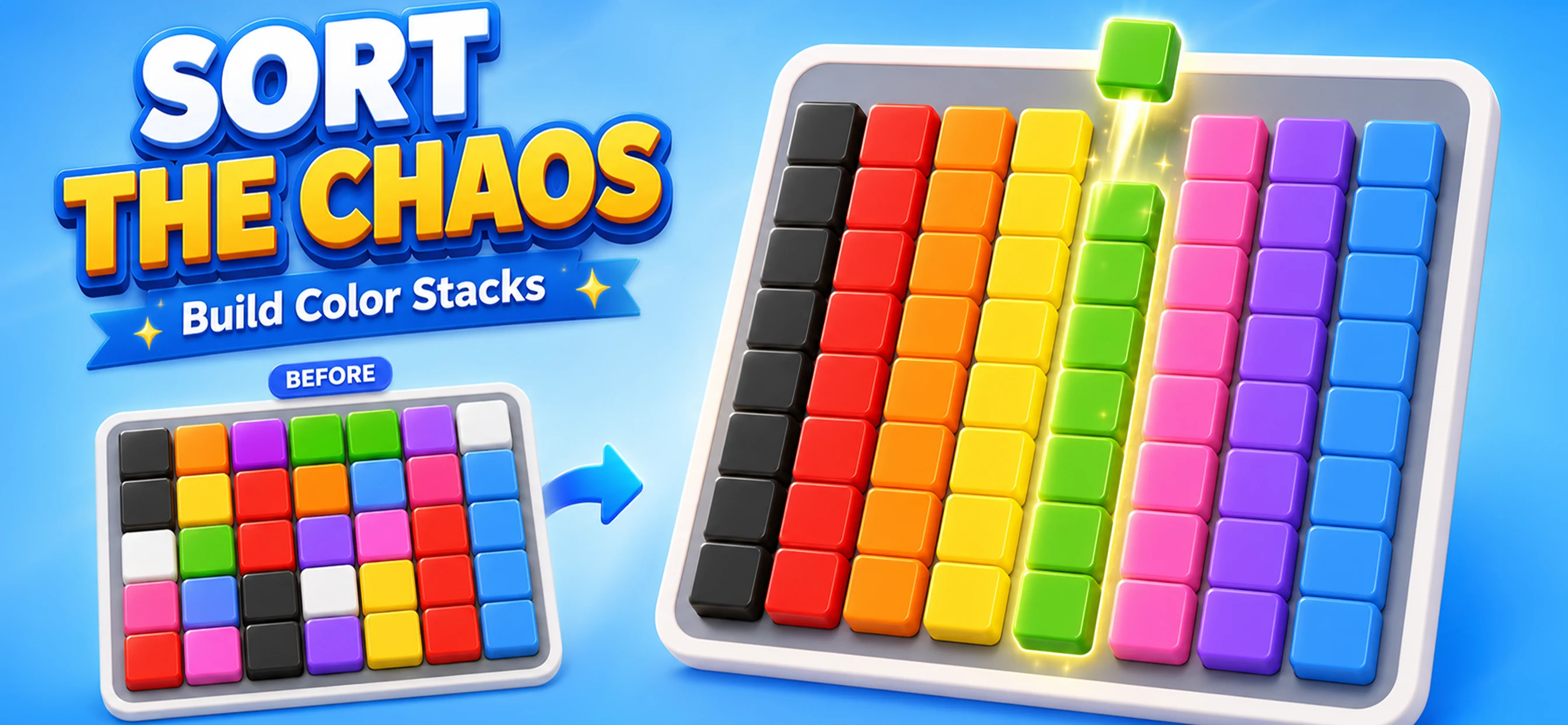 Stack Sort: Color Puzzle screenshot